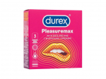 Prezervatyvai Durex Pleasuremax, 3 vnt.