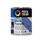 Fasado dažai Pentacolor Ultra Facade, balta sp., 1 l