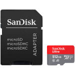 Atminties kortelė SanDisk Ultra, 512 GB, 150 Mb/s