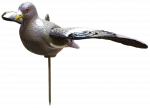 Sodo dekoracija "Pauk&scaron;tis" Besk Garden Bird 4750959113097, 12 cm x 17 cm x 85 cm, ruda/pilka