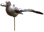 Sodo dekoracija "Pauk&scaron;tis" Besk Garden Bird 4750959113097, 12 cm x 17 cm x 85 cm, ruda sp./pilka sp.