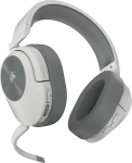 Belaidės žaidimų ausinės Corsair HS55, balta sp.