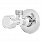 Kampinis ventilis Invena ZW-52-020-L, kampinis, unitazo bakeliui, skalbimo ma&scaron;inai, 1/2" x 3/4"