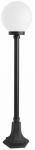 Pastatomas lauko &scaron;viestuvas Su-Ma Kule Classic, 60W, E27, IP43, juoda sp., 20 cm x 98 cm