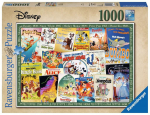 Dėlionė Ravensburger Disney Vintage Movie Poster, 50 cm x 70 cm, 1000 vnt., įvairių spalvų