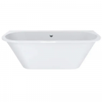 Vonia, laisvai pastatoma SPN Merrelo Light, 164.5 cm x 74.5 cm x 61 cm, balta sp.