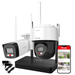Stebėjimo kamera HiLook IKS-2044PH Easylink Wi-Fi 6 Wireless Video Kit 4MP Bullet
