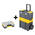 Įrankių dėžė Stanley STST1-81320, 47.5 cm x 28.3 cm x 63 cm, geltona sp./pilka sp.