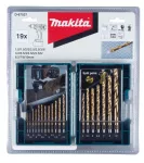 Metalo grąžtų rinkinys Makita D-67527, metalas, hss-tin, cilindrinis, 1.5-10 mm x 15 cm