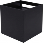 Sieninis lauko &scaron;viestuvas LED Line Lite Cube, 3W, LED, IP65, juoda sp., 10 cm x 10 cm