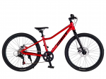Vaiki&scaron;kas dviratis, vaikų Gust Rebex Light, raudona sp., 24"