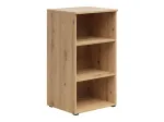 Pastatoma lentyna Black Red White MultiDo S588-REG/45/80/40-DASN, artisan oak sp., 83 cm x 45 cm x 40 cm