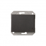 Mygtukas Vilma XP500, 1 kl., antracito sp.