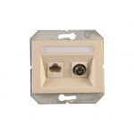 Kompiuterio ir antenos lizdas Vilma XP500, dramblio kaulo sp.