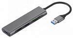 Adapteris Extra Digital USB 3.0 - 3 x USB 3.0/SD/TF CA913473 3 x USB 3.0, SD, TF, 3 x USB 3.0, SD, TF, pilka sp.