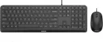 Laidinis klaviatūros ir pelės komplektas Philips SPT6207B/00, EN, juoda sp.
