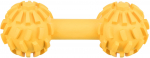 Žaislas &scaron;uniui, tąsymui Trixie Dumbell 33360, 17 cm, geltona sp.