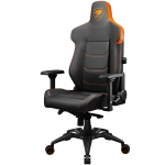 Žaidimų kėdė Cougar Gaming Armour Evo, 57 x 53 x 60 cm, juoda sp./oranžinė sp.