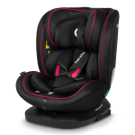 Automobilinė kėdutė Lionelo Bastiaan I-Size, juoda sp./raudona sp., 0 - 36 kg