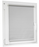 Ritininė užuolaida Mini SV-01 SV-01, sidabro sp./sidabro sp. i&scaron;orė, 35 cm x 150 cm