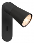 &Scaron;viestuvas sieninis SLV Puri 2.0 Cone, GU10, 1 x 6 W, juoda sp.