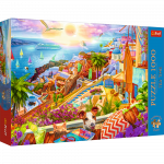 Dėlionė Trefl Greece Santorini, 48 cm x 68.3 cm, 1000 vnt., įvairių spalvų