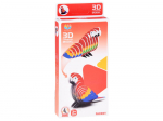 3D dėlionė Parrot Ara ZA5719, 4.5 cm x 4 cm, 24 vnt., mėlyna sp./raudona sp./geltona sp.