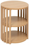 Naktinis staliukas 5five Slat, medžio sp., 48 cm x 40 cm x 40 cm