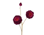 Dirbtinė gėlė Decoris Zinnia, rožinė sp., 88 cm