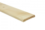 Durų apvadas, 220 cm x 7 cm x 1.2 cm, natūralios medienos sp.