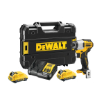 Akumuliatorinis suktuvas su akumuliatoriumi Dewalt DCF801D2-QW, 10.8 - 12 V, 2 Ah