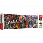 Dėlionė Trefl Star Wars Mandalorian 29052T, 34 cm x 97 cm, 1000 vnt., įvairių spalvų