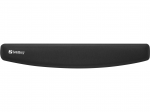Atrama rie&scaron;ui Sandberg Memory Foam Wrist Rest, 79 mm x 470 mm x 22 mm, juoda sp.