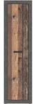 Spinta Forte Zumba L/R, ruda sp./tamsiai pilka sp., 33.8 cm x 53.3 cm x 191.1 cm