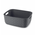 Krep&scaron;elis, daiktų saugojimo Curver Softex, 12.5 l, tamsiai pilka sp., 37.9 x 14.3 x 29.2 cm