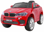 Vaiki&scaron;kas elektromobilis Joko BMW X6M, raudona sp.