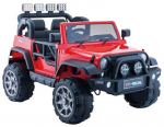 Vaiki&scaron;kas elektromobilis Lean Cars Jeep HP012, raudona sp.
