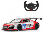 Rc automobilis Rastar R8 LMS LT6025, balta sp./raudona sp.