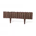 Vejos bortas Garden Center Wood, 232 cm x 22.3 cm, ruda sp., 4 vnt.