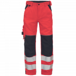 Darbo kelnės vyrams Cerva Knoxfield HVPS FL, raudona sp., 48 dydis