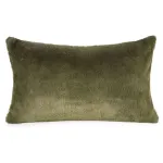 Dekoratyvinės pagalvėlės užvalkalas Nina JA188-12, alyvuogių žalia sp., 50 cm x 30 cm