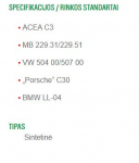 Variklių alyva Castrol Edge Titanium FST LL 5W - 30, sintetinis, 1 l