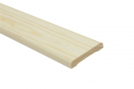 Durų apvadas, 220 cm x 7 cm x 1.2 cm, pu&scaron;ies sp