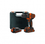 Akumuliatorinis suktuvas-gręžtuvas su akumuliatoriumi Black & Decker BDCDD186KB-QW, 18 V, 1.5 Ah