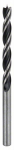 Grąžtas Bosch Wood Drill Bit, medienai, tiesus, 6 mm x 9 cm