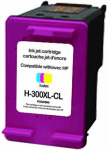 Ra&scaron;alinio spausdintuvo kasetė Uprint HP 300XLCl, mėlyna sp./raudona sp./geltona sp.
