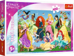 Dėlionė Trefl Disney Princess 16417, 41 cm x 27.5 cm, 100 vnt., įvairių spalvų