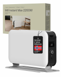 Konvekcinis radiatorius Mill CO2200LEDMAX, 2200 W