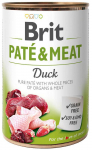&Scaron;lapias &scaron;unų maistas Brit Care Pat&eacute; & Meat Duck, antiena, 0.8 kg