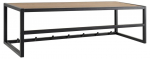 Sieninė pakaba Seaford, 77 cm x 28 cm, ąžuolo sp./juoda sp.